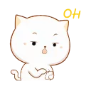 😯 emoji Naughty Cat One😼- @MochaStickers Telegram sticker 8 of 40