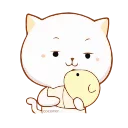 👶 emoji Naughty Cat One😼- @MochaStickers Telegram sticker 13 of 40