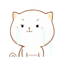 😭 emoji Naughty Cat One😼- @MochaStickers Telegram sticker 21 of 40