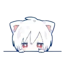 🙈 emoji Mafumafu cat😽 - @MochaStickers Telegram sticker 4 of 19