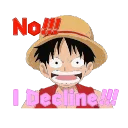 Sticker from One Piece- @MochaStickers