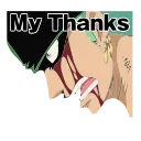 👍 emoji One Piece- @MochaStickers Telegram sticker 5 of 18