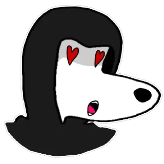 🫥 emoji Resistance Dog #FreePavel ✊ Telegram sticker 18 of 111