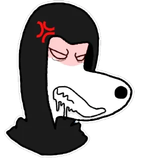 🫥 emoji Resistance Dog #FreePavel ✊ Telegram sticker 24 of 111