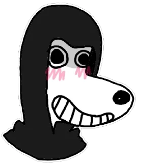 🫥 emoji Resistance Dog #FreePavel ✊ Telegram sticker 19 of 111