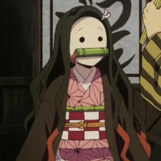 😶 emoji Nezuko kamado Telegram sticker 19 of 32