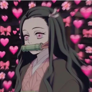 😶 emoji Nezuko kamado Telegram sticker 14 of 32