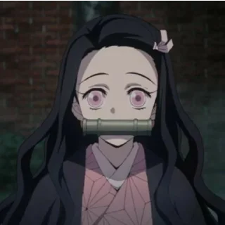 😯 emoji Nezuko kamado Telegram sticker 12 of 32