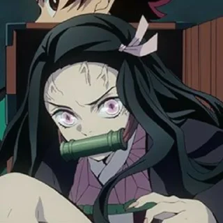 👿 emoji Nezuko kamado Telegram sticker 9 of 32