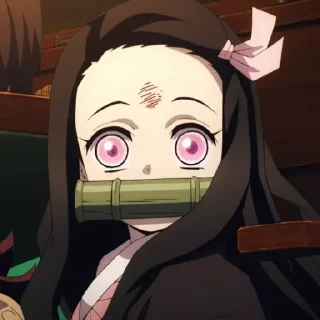 🌸 emoji Nezuko Kamado @StickersofAnime Telegram sticker 16 of 77