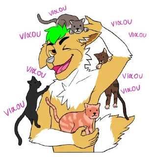 🐈 emoji Chesleyowe naklejki Telegram sticker 11 of 106
