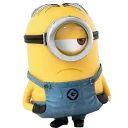 😒 emoji minion Telegram sticker 11 of 13