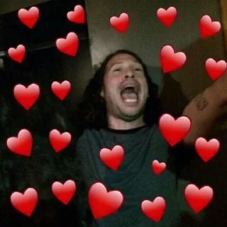 ❤️ emoji mcr reactions Telegram sticker 8 of 120