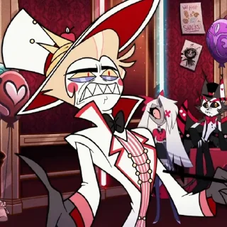 😒 emoji Hazbin hotel Telegram sticker 16 of 113