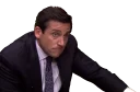 😐 emoji Michael Scott Paper Co. Telegram sticker 10 of 50