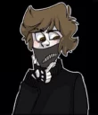 🤔 emoji Ticci Toby Telegram sticker 20 of 29