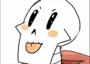 😛 emoji 💙🍝Papyrus🍝💙|by:@twoside2<•=•> Telegram sticker 10 of 14