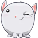 😉 emoji Bun Telegram sticker 8 of 38