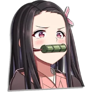 💚 emoji Demon slayer Telegram sticker 20 of 29