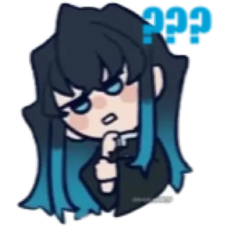 💚 emoji Demon slayer Telegram sticker 24 of 29