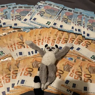 💶 emoji Walid The Sloth Telegram sticker 24 of 24