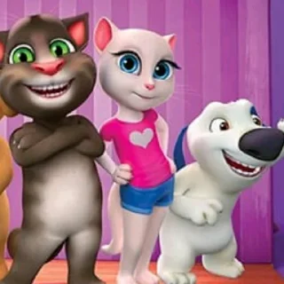 Sticker from Talking Tom and friends
