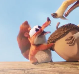 🐿 emoji Ice age 🐿 Telegram sticker 14 of 60