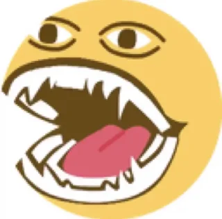😫 emoji cursed Telegram sticker 6 of 38