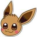🙂 emoji Cutie eevee Telegram sticker 5 of 45
