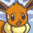 😨 emoji Eevee Telegram sticker 13 of 16