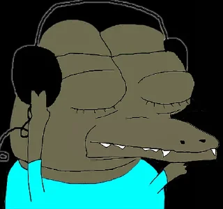 🐊 emoji Coco en el Coco (by YaRa) Telegram sticker 20 of 84