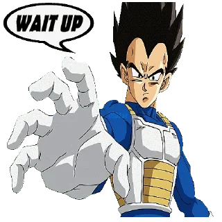 🤚 emoji @STIKERFORALL 🏴󠁧󠁢󠁥󠁮󠁧󠁿🇬🇧VEGETA Telegram sticker 6 of 25