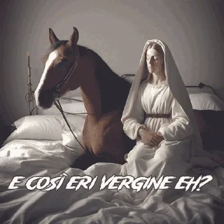 🐴 emoji Pippe, Oki e mal di schiena - La Vendetta Telegram sticker 16 of 26