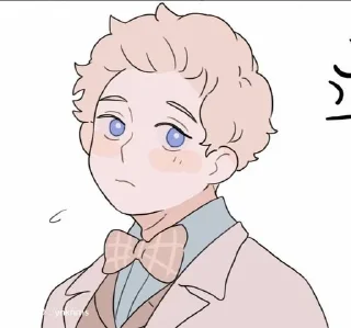 🌟 emoji good omens: Aziraphale Telegram sticker 24 of 55