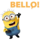 Sticker from minions