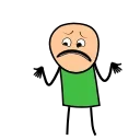 Sticker from Cyanide and Happiness @AM_stickers