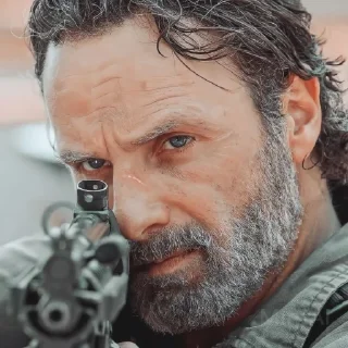 🔫 emoji Rick Grimes by @Lieutenant_Nightwolf Telegram sticker 1 of 120