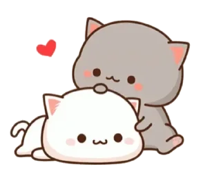 🐱 emoji Peach Cats Telegram sticker 7 of 64