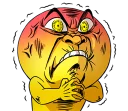 😡 emoji Mr. Emoticon 10-14 Telegram sticker 20 of 120