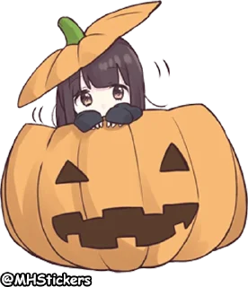 Sticker from @MHStickers Kurumi Chan 6
