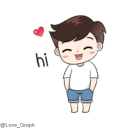 😄 emoji Boobib Cute Couple (@Love_Graph) Telegram sticker 9 of 41
