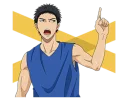 ☝ emoji Kuroko no Basuke @Nekosticker Telegram sticker 11 of 105