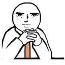 😐 emoji Crach the Terrible Telegram sticker 9 of 110