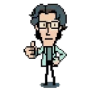 👍 emoji فق کسشر 2 Telegram sticker 14 of 90