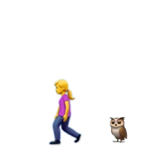 🦉 emoji من و جوجه تیغیم Telegram sticker 20 of 78