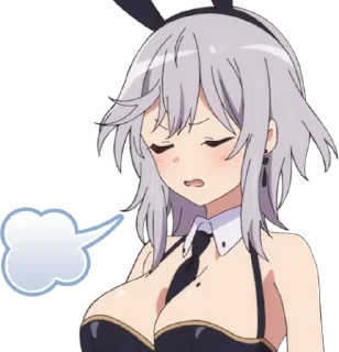 😔 emoji Azur Lane: Slow Ahead! | @KyouinArchive Telegram sticker 20 of 80