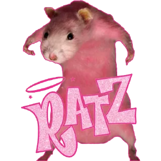 ✨ emoji Take this rat! Telegram sticker 21 of 30