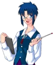 🎓 emoji Tsukihime Telegram sticker 20 of 52