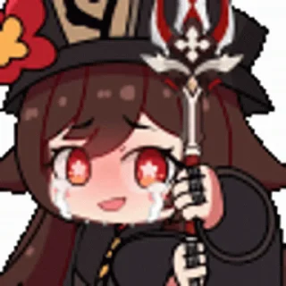 😳 emoji @GenshinImpactIT on Crack 3 Telegram sticker 15 of 50