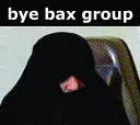 👋 emoji Haj khanom🙋‍♀🤣 @BI_FA_ZI @sticker_nabb Telegram sticker 2 of 69